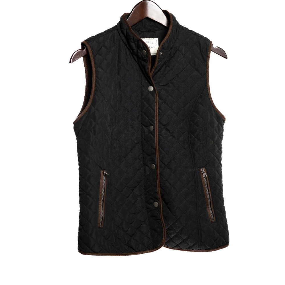 G.H. Bass & Co Timeless Quilted Vest/Gillet Size Small